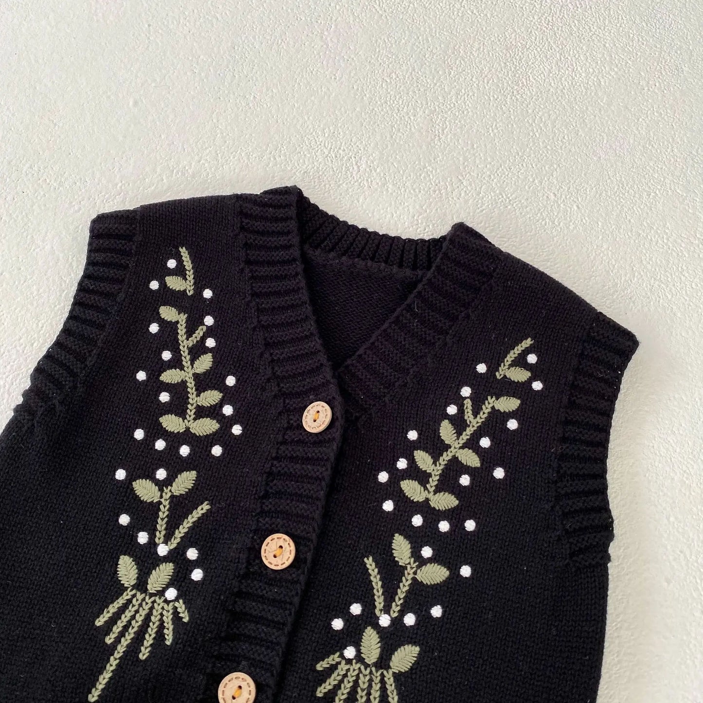 Karla Embroidered Vest