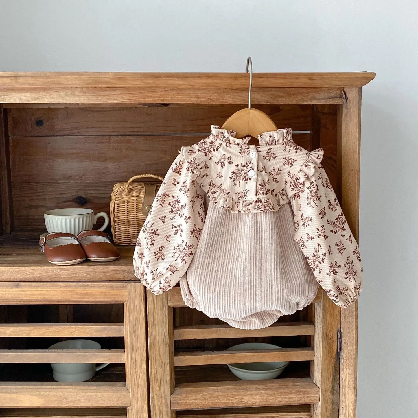 Dani Flower Print Romper