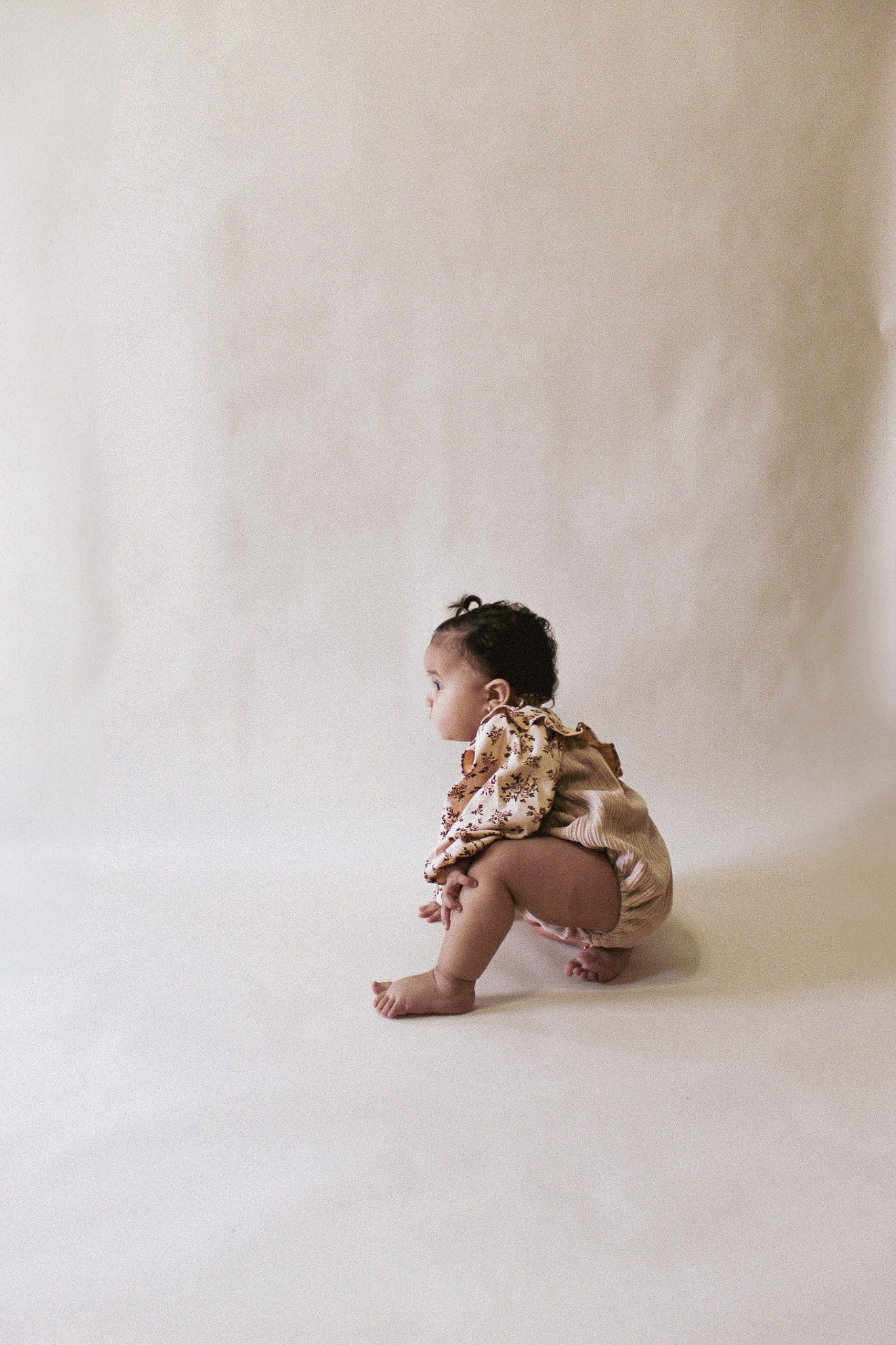 Dani Flower Print Romper